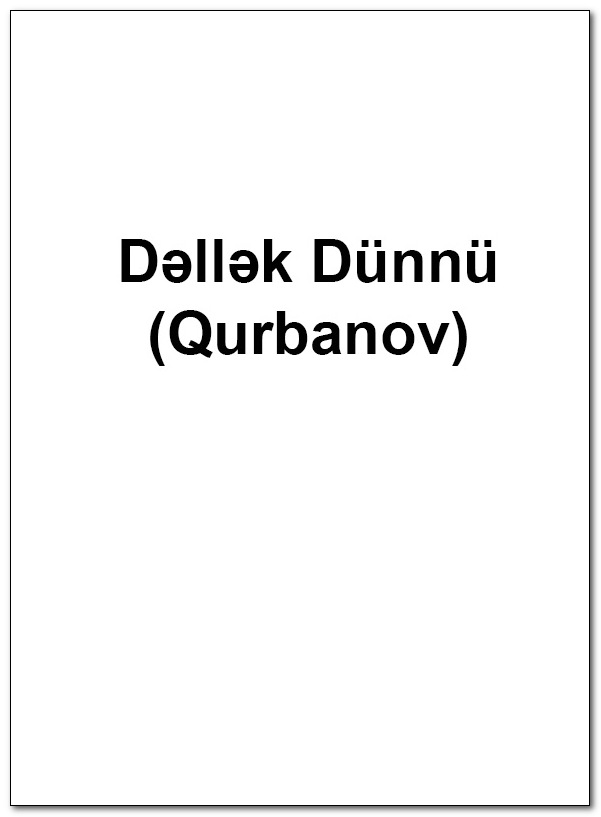 Aşıq Dəllək Dünnü (Balaməmmədli)