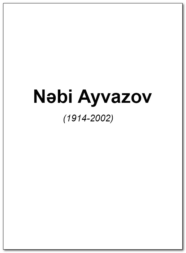 Nəbi Ayvazov